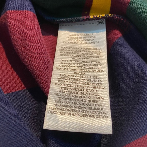 Polo Ralph Lauren 1967 Mesh Striped Polo Shirt - Picture 8 of 9